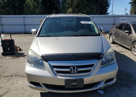 2007 Honda Odyssey Exl from USA, damaged, VIN 5FNRL38747B439232